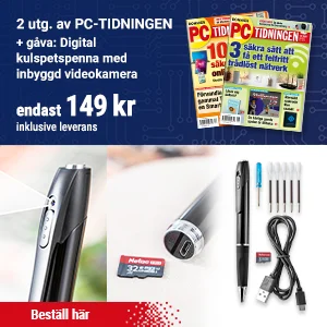PC Tidningen + Digital kulspetspenna med inbyggd videokamera
