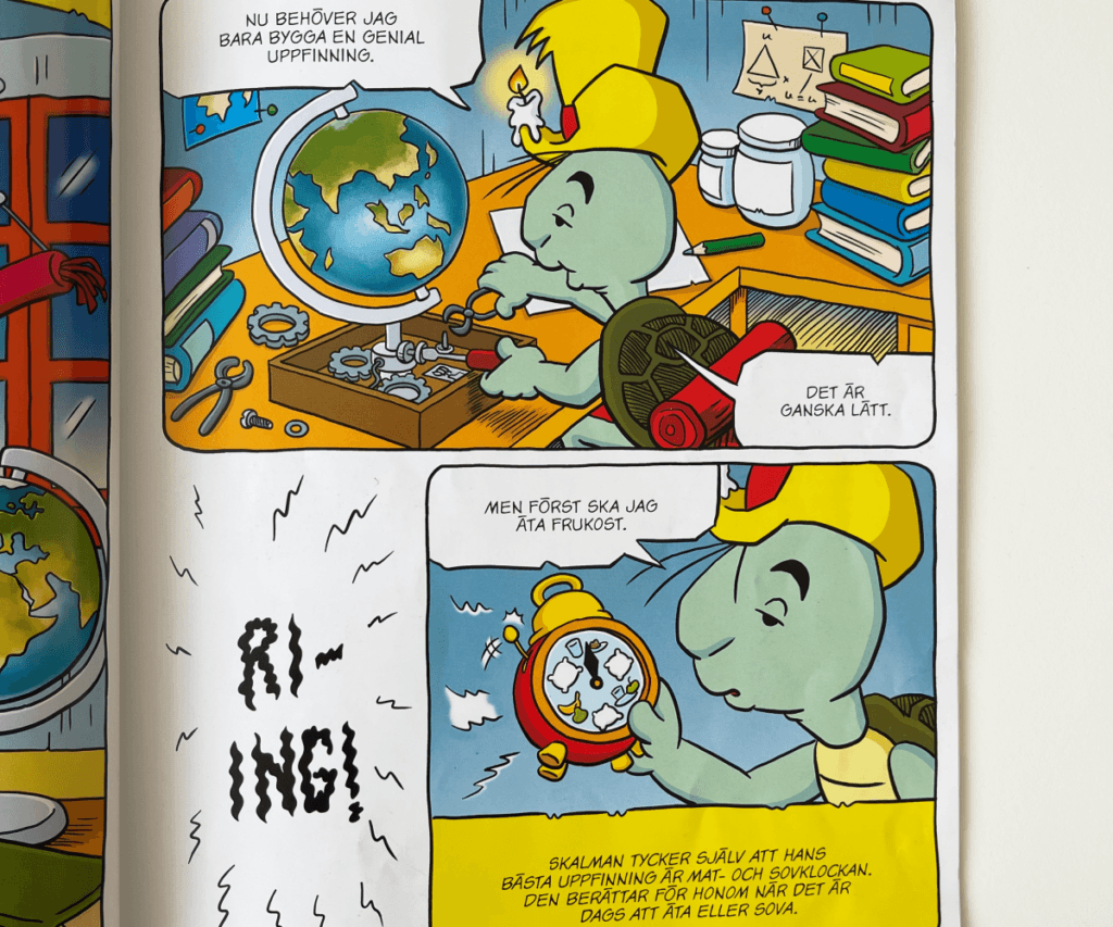 Bamse för de yngsta uppslag