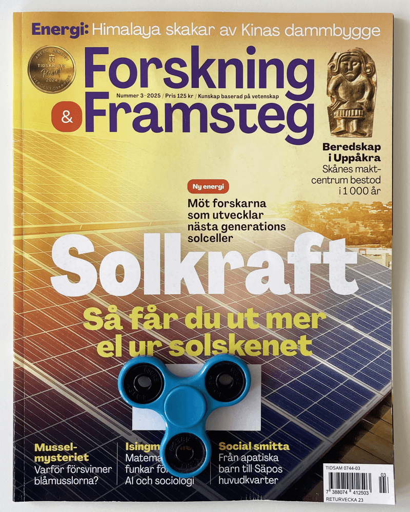 Forskning och framsteg omslag