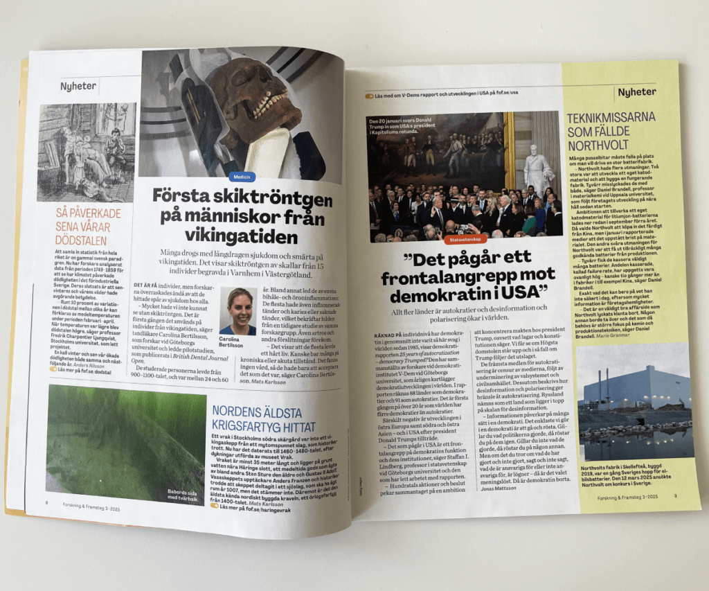 Forskning och framsteg uppslag