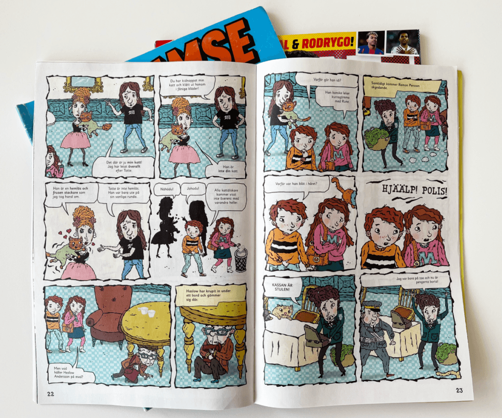 LasseMajas Detektivbyrå uppslag