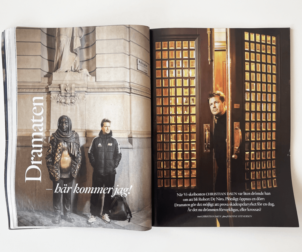 Tidningen Vi uppslag