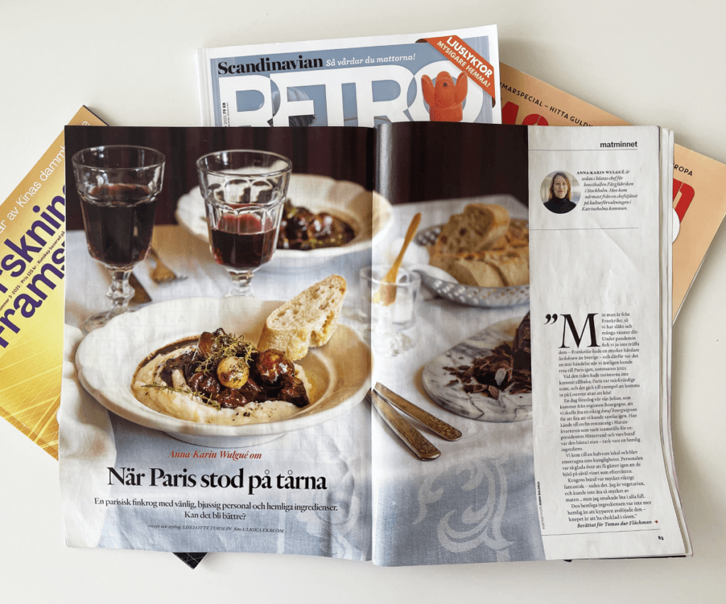 Tidningen Vi uppslag